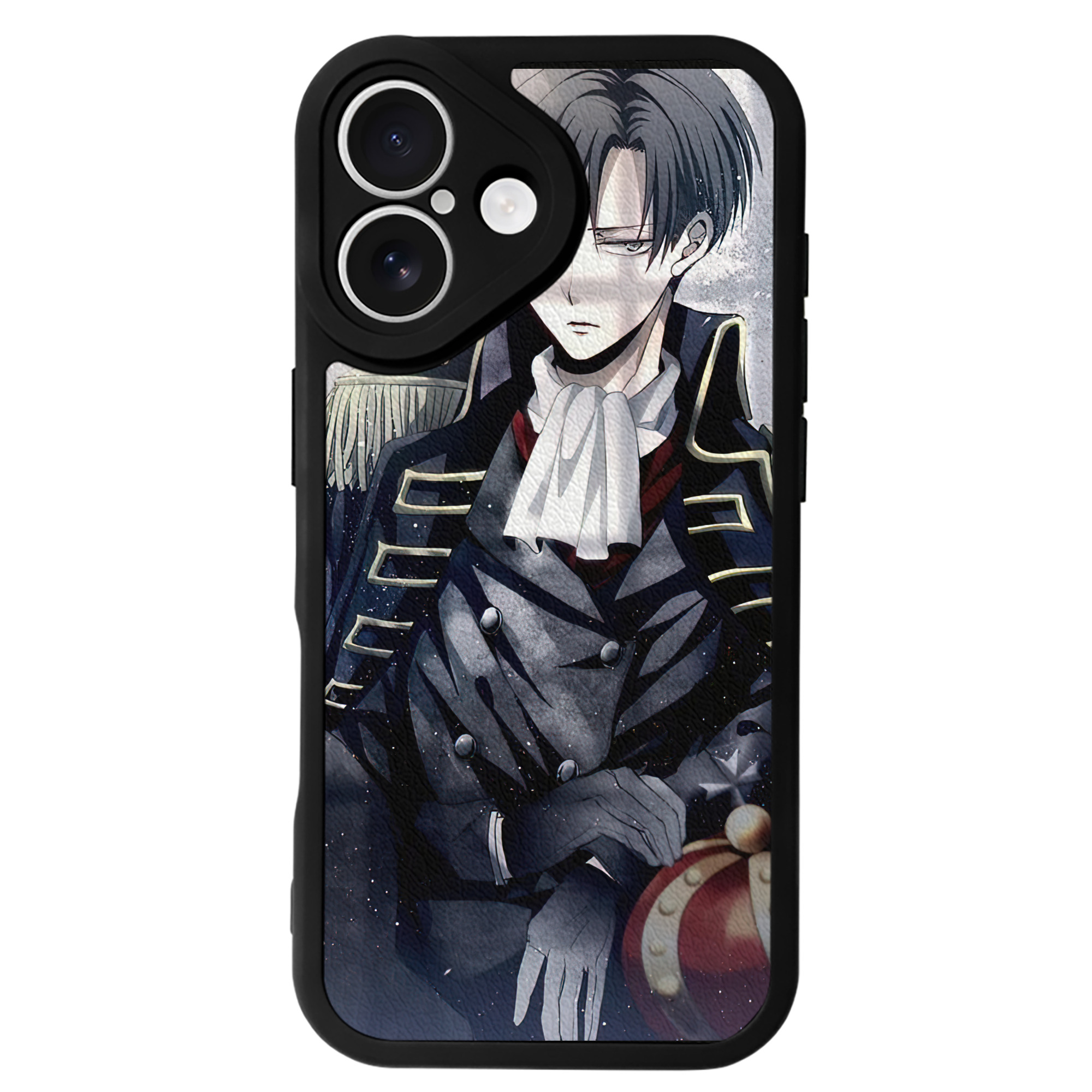（画像用） 進撃の巨人 Attack on Titan 【iPhone 16シリーズ対応】シリコンスマホケース（レザー調） 材質：シリコン